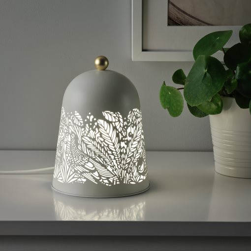 SOLSKUR, table lamp with built-in LED light source, 304.408.37