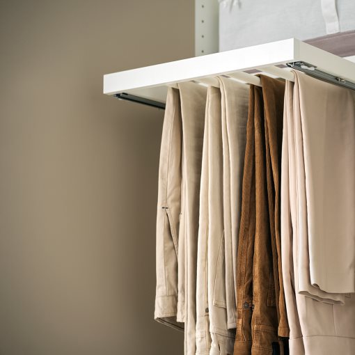 KOMPLEMENT, συρόμενη κρεμάστρα για παντελόνια, 50x58 cm, 304.465.37