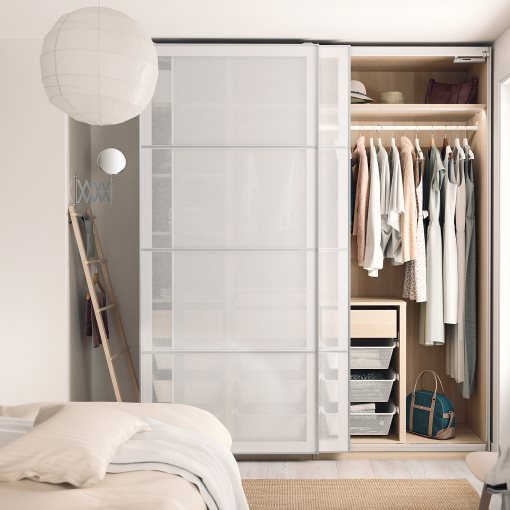 SVARTISDAL, 4 πάνελ για σκελετό συρόμενης πόρτας, 75x236 cm, 304.735.78