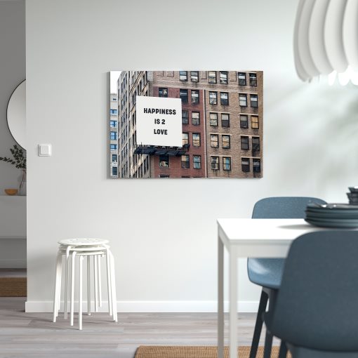 PJÄTTERYD, picture/Happiness is to love, 100x70 cm, 305.452.88