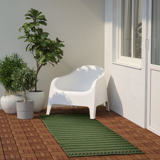 KORSNING, rug flatwoven/striped/in/outdoor, 80x250 cm, 305.532.35
