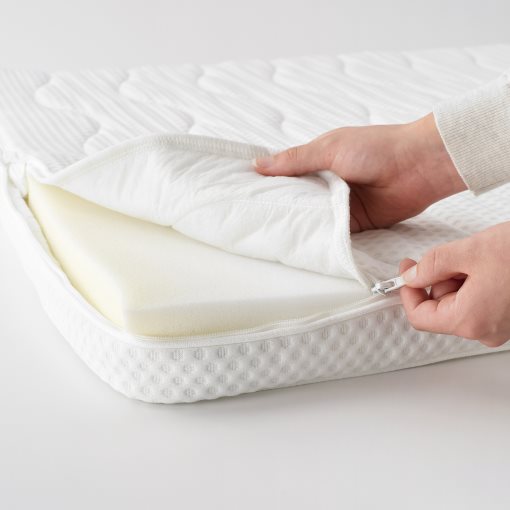 NORRSELE, mattress pad, 90x200 cm, 305.585.63