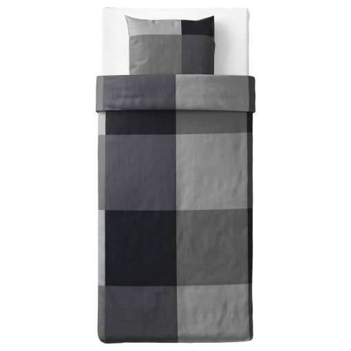 BRUNKRISSLA, duvet cover and pillowcase, 150x200/50x60 cm, 305.645.83