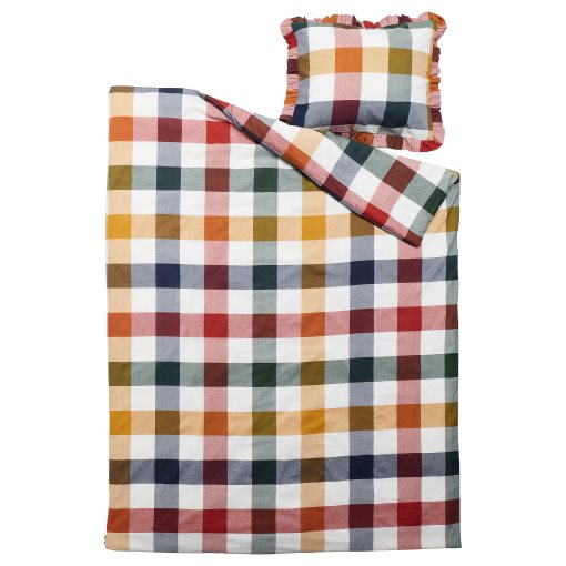 ALHÄNGEMAL, duvet cover and pillowcase, 150x200/50x60 cm, 305.649.36