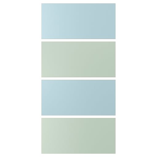 MEHAMN, 4 panels for sliding door frame, 100x201 cm, 305.755.72