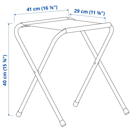 STRANDÖN, folding stool, 305.758.45