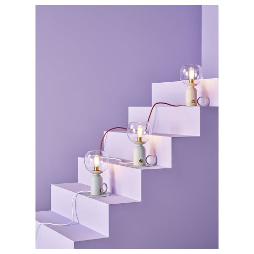 ÅSKMULLER, table lamp dimmable, 24 cm, 305.762.46