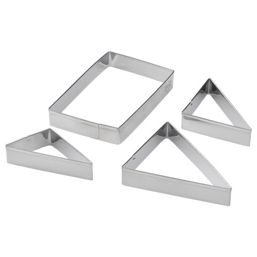 LÄTTBAKAD, cookie cutter, set of 4, 305.904.31