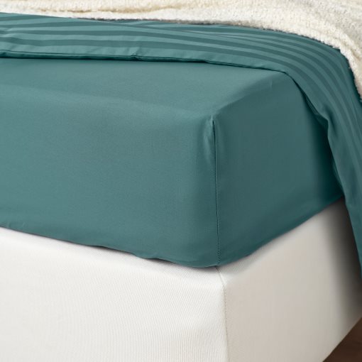 NATTJASMIN, fitted sheet, 140x200 cm, 305.974.18