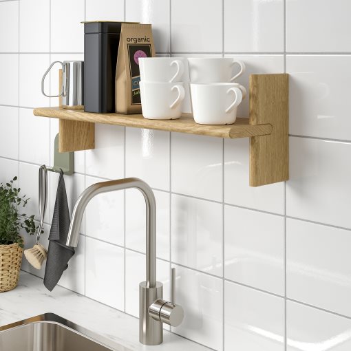 KLAVRESTRÖM, ράφι τοίχου, 60x20 cm, 306.016.89