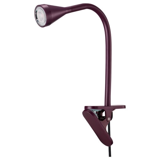 NÄVLINGE, clamp spotlight with built-in LED light source, 306.402.52