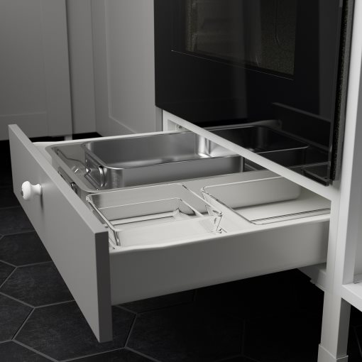 ENHET, base cabinet for oven with drawer, 393.209.20