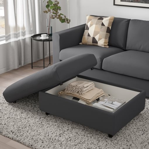 VIMLE, footstool with storage, 393.925.92