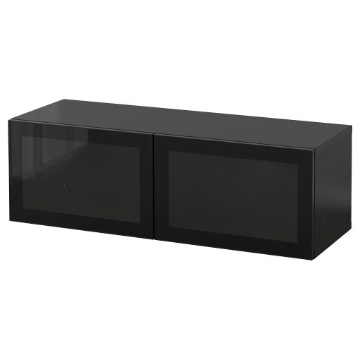 BESTÅ, wall-mounted cabinet combination, 120x42x38 cm, 394.398.63