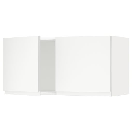 METOD, ντουλάπι τοίχου με 2 πόρτες, 80x40 cm, 394.687.80