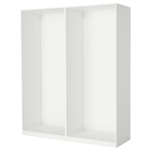 PAX, 2 wardrobe frames, 200x58x236 cm, 394.947.60
