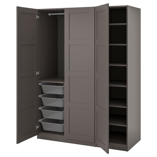 PAX/BERGSBO, wardrobe, 150x60x201 cm, 395.014.35
