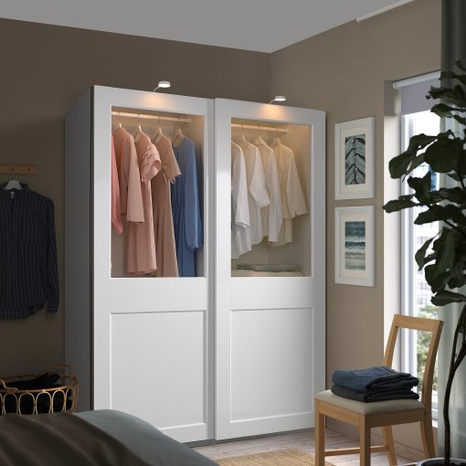 PAX/GRIMO, wardrobe combination, 150x66x201 cm, 395.028.78