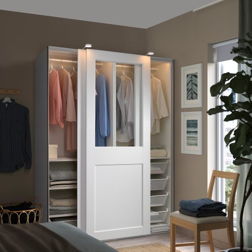 PAX/GRIMO, wardrobe combination, 150x66x201 cm, 395.028.78