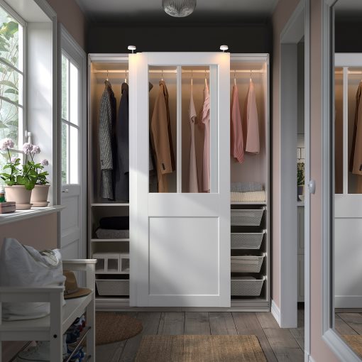 PAX/GRIMO, wardrobe combination, 150x66x201 cm, 395.028.78