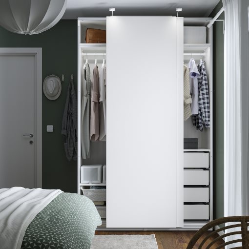 PAX/HASVIK, wardrobe combination, 150x66x236 cm, 395.156.11