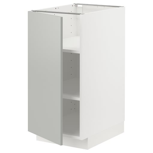 METOD, base cabinet with shelves, 40x60 cm, 395.379.86