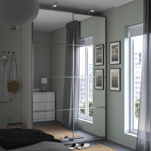 PAX/AULI, wardrobe combination, 150x66x236 cm, 395.613.11