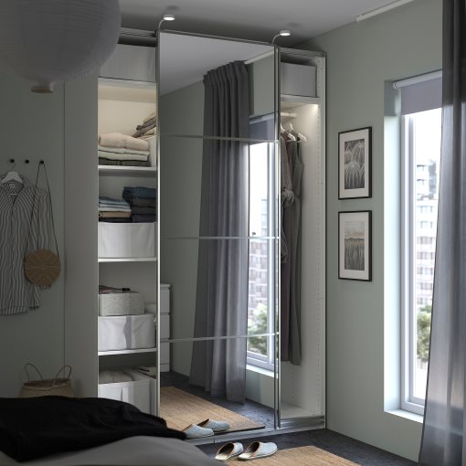 PAX/AULI, wardrobe combination, 150x66x236 cm, 395.613.11