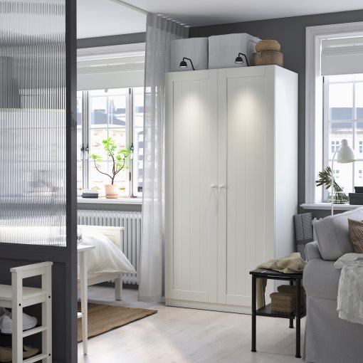 GULLABERG, door with hinges, 50x195 cm, 395.716.97