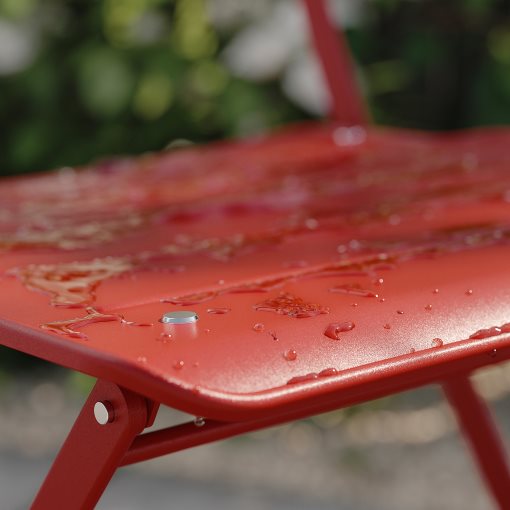 SUNDSÖ, table and 2 folding chairs/outdoor, 65x65 cm, 395.732.53