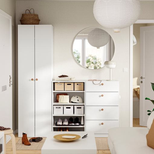 LASTARE, wardrobe combination, 180x42x200 cm, 396.126.26