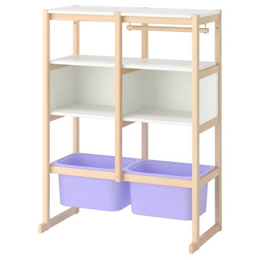 FLISAT, open storage combination, 88x38x117 cm, 396.235.59