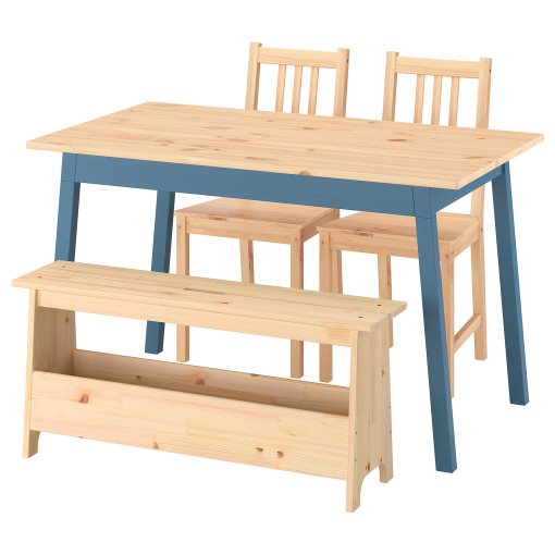 PINNTORP/PERJ, table with 2 chairs and bench, 396.480.60