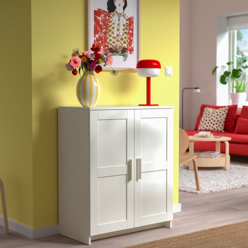 BRIMNES, Ντουλάπι με πόρτες 78x95, 403.006.62