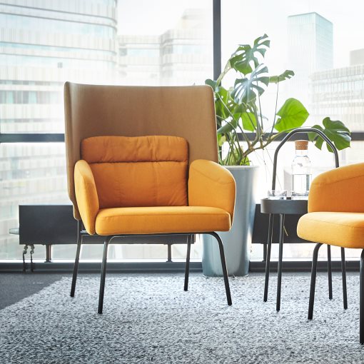 BINGSTA, high-back armchair, 404.556.54