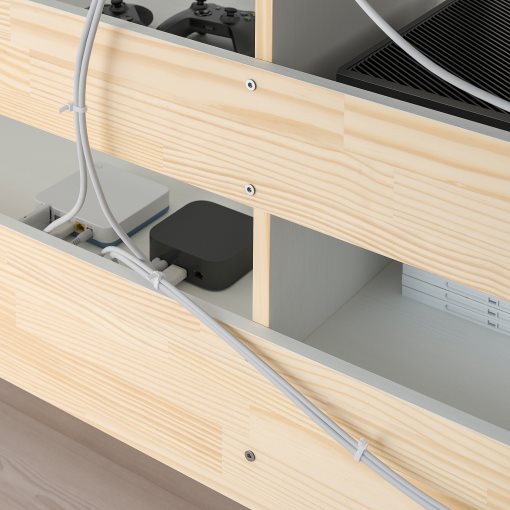 HAVSTA, TV bench with plinth, 160x47x62 cm, 404.803.71