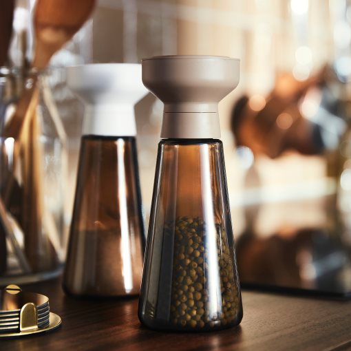 HALVTOM, spice mill/2 pack, 19 cm, 405.234.60