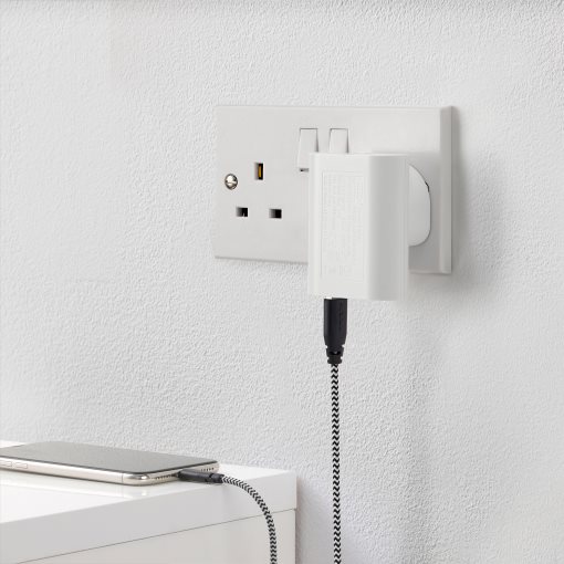 SMÅHAGEL, 3-port USB charger, 405.391.83