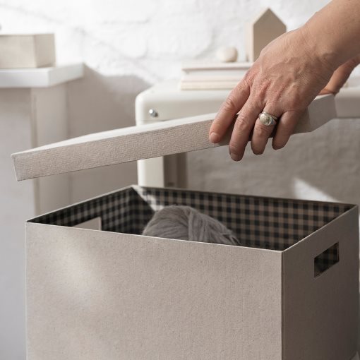 RAGODLING, κουτί αποθήκευσης με καπάκι, 25x35x20 cm, 405.658.03