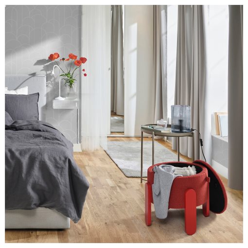 FORLUNDA, pouffe with storage, 405.702.44