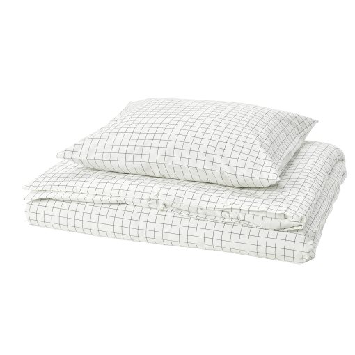 DOFTAKLEJA, duvet cover and pillowcase, 150x200/50x60 cm, 406.005.14