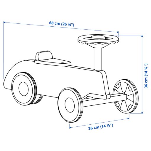 FÄLTHARE, ride-on toy car, 406.023.58