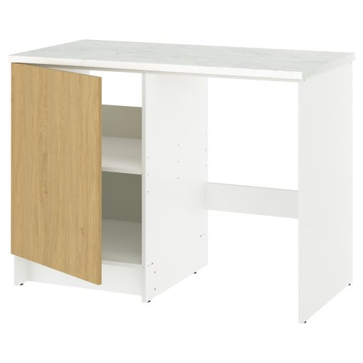KNOXHULT, base cabinet with door and niche, 120x61x91 cm, 406.042.44