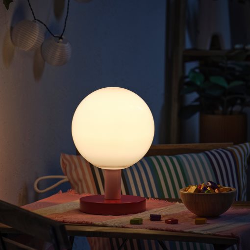 SOLVINDEN, decoration lighting with built-in LED light source, battery-operated, 26 cm, 406.193.25