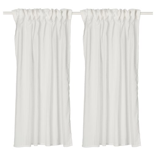 MATILDA, διαφανής κουρτίνα με τρέσα, 2 τεμ. 145x165 cm, 406.293.05