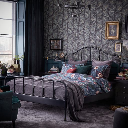 SAGSTUA, bed frame, 140X200 cm, 492.689.07