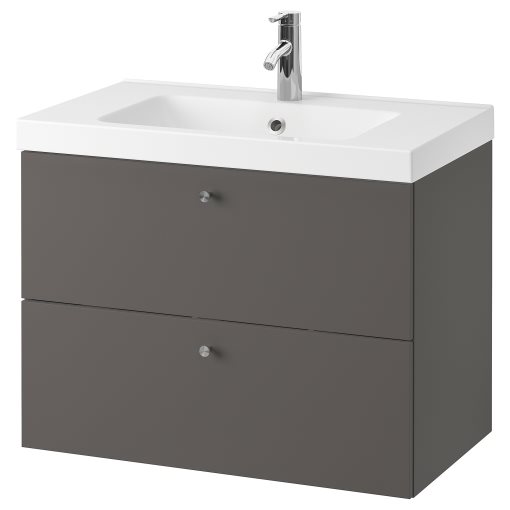 GODMORGON/ODENSVIK, wash-stand with 2 drawers, 493.384.77