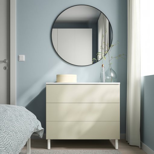 PLATSA, chest of 3 drawers, 80x57x73 cm, 494.245.97