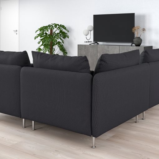 SÖDERHAMN, corner sofa, 4-seat with open end, 494.495.88