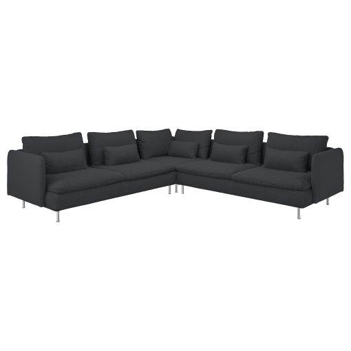 SÖDERHAMN, corner sofa, 6-seat, 494.495.93